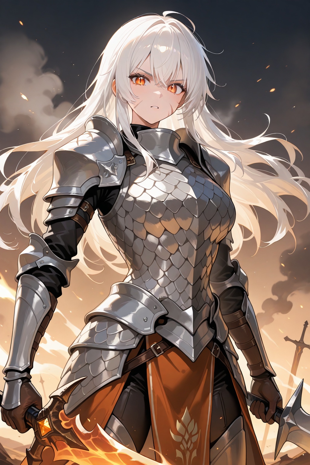 masterpiece,  1girl,  dragon knight on Tensor.Art