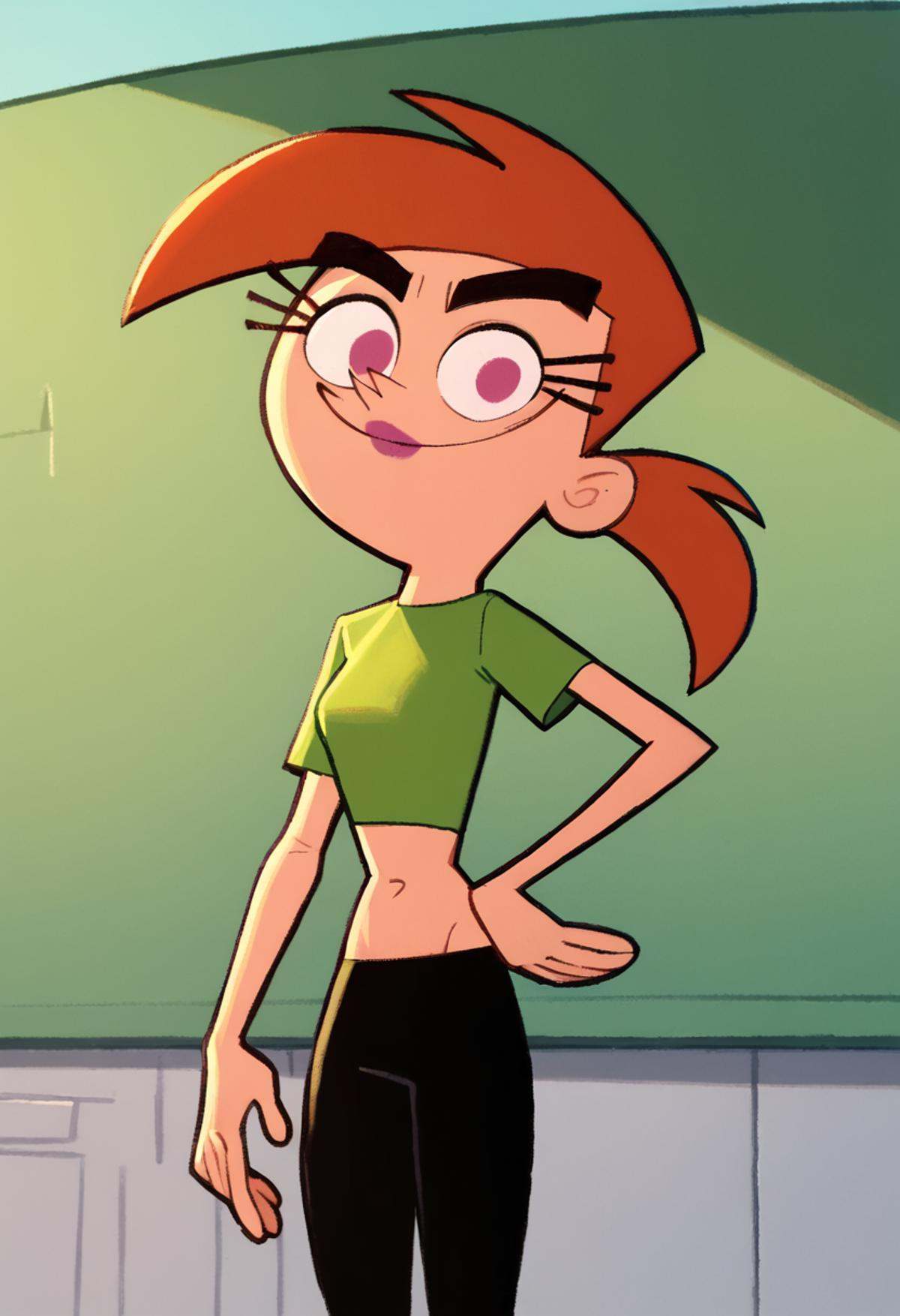 vicky,  orange hair,  solo on Tensor.Art