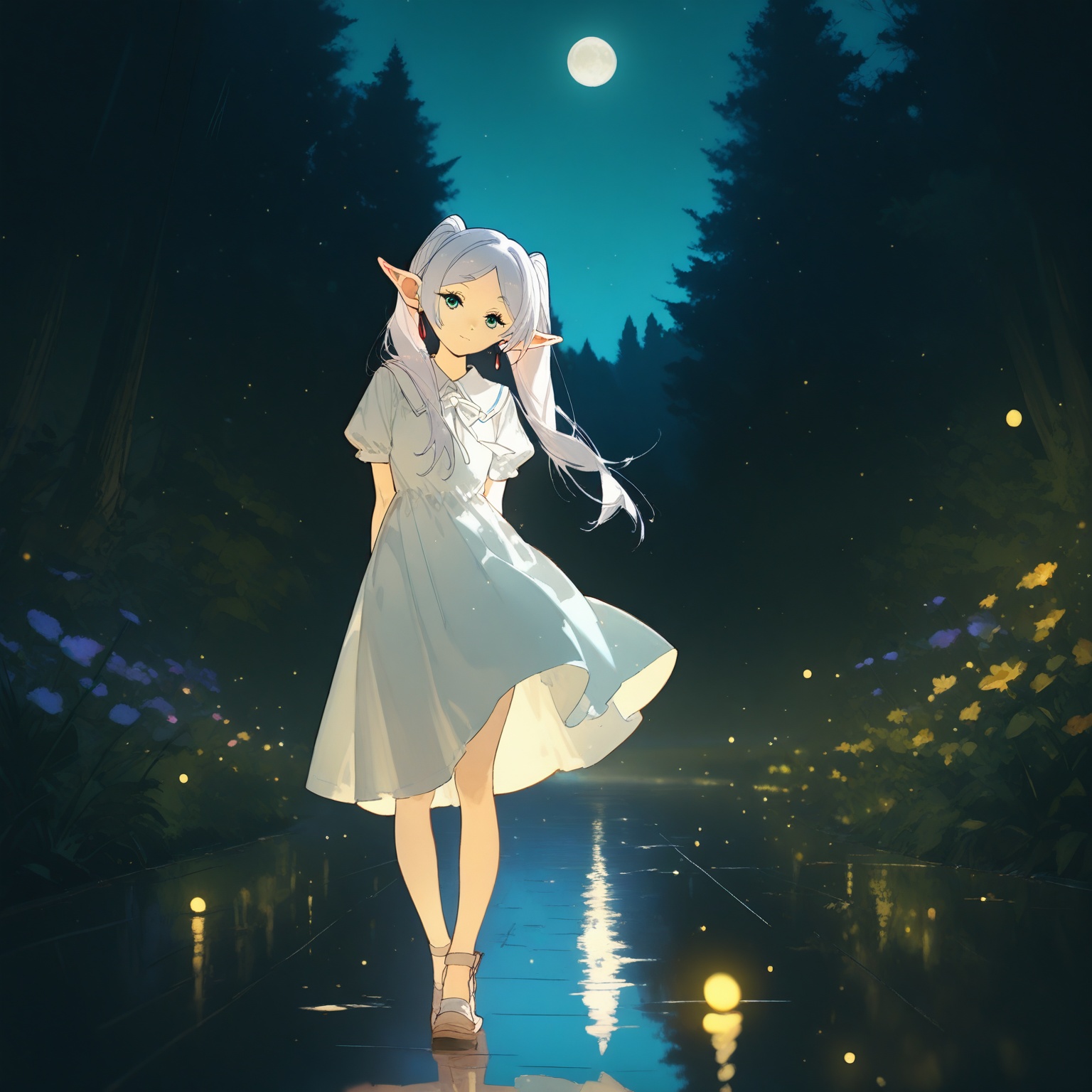 1girl,  frieren,  sousou no frieren on Tensor.Art