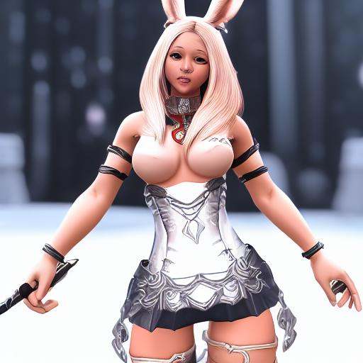 dt_xiv_style,  1girl,  solo on Tensor.Art