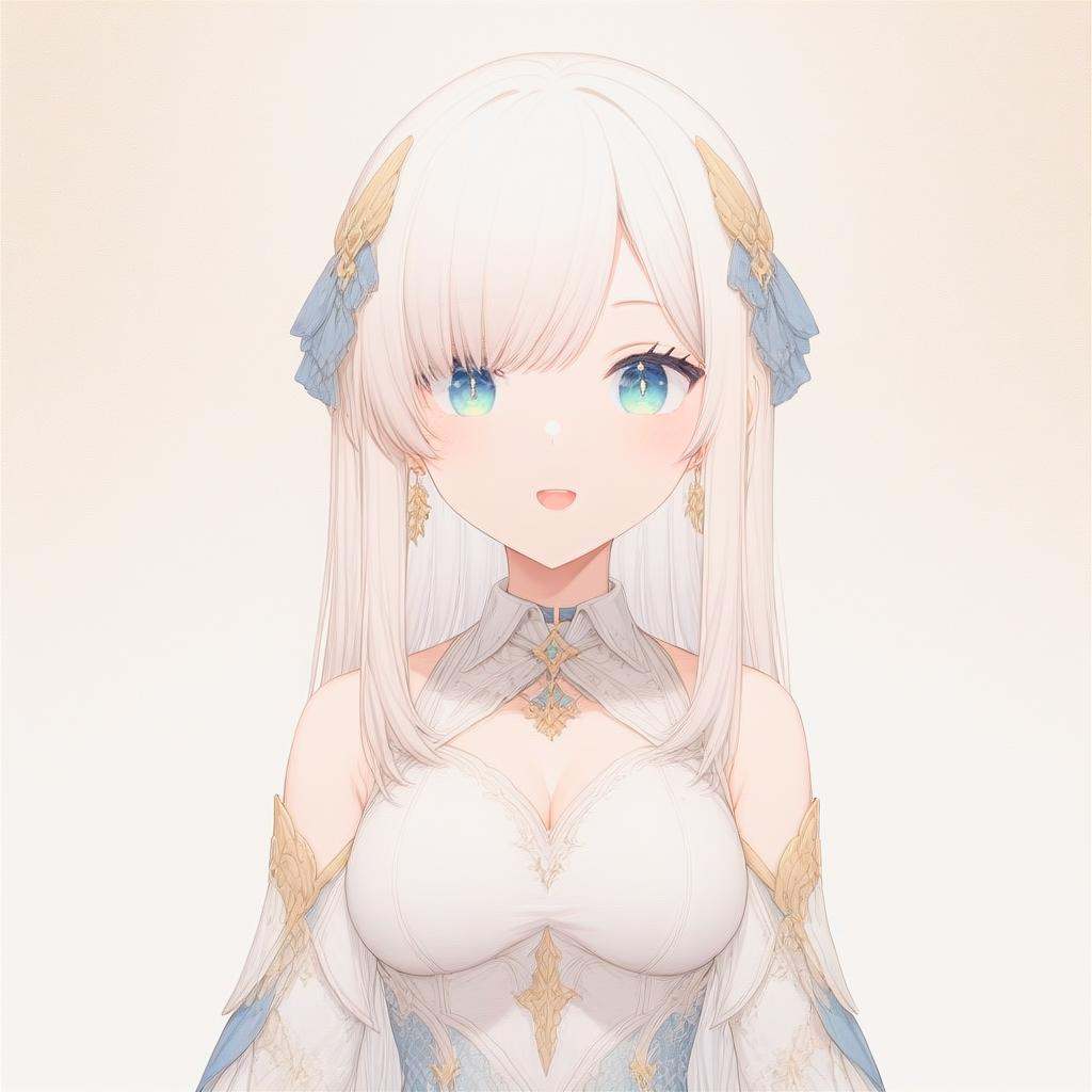 hina,  bangs,  smile on Tensor.Art