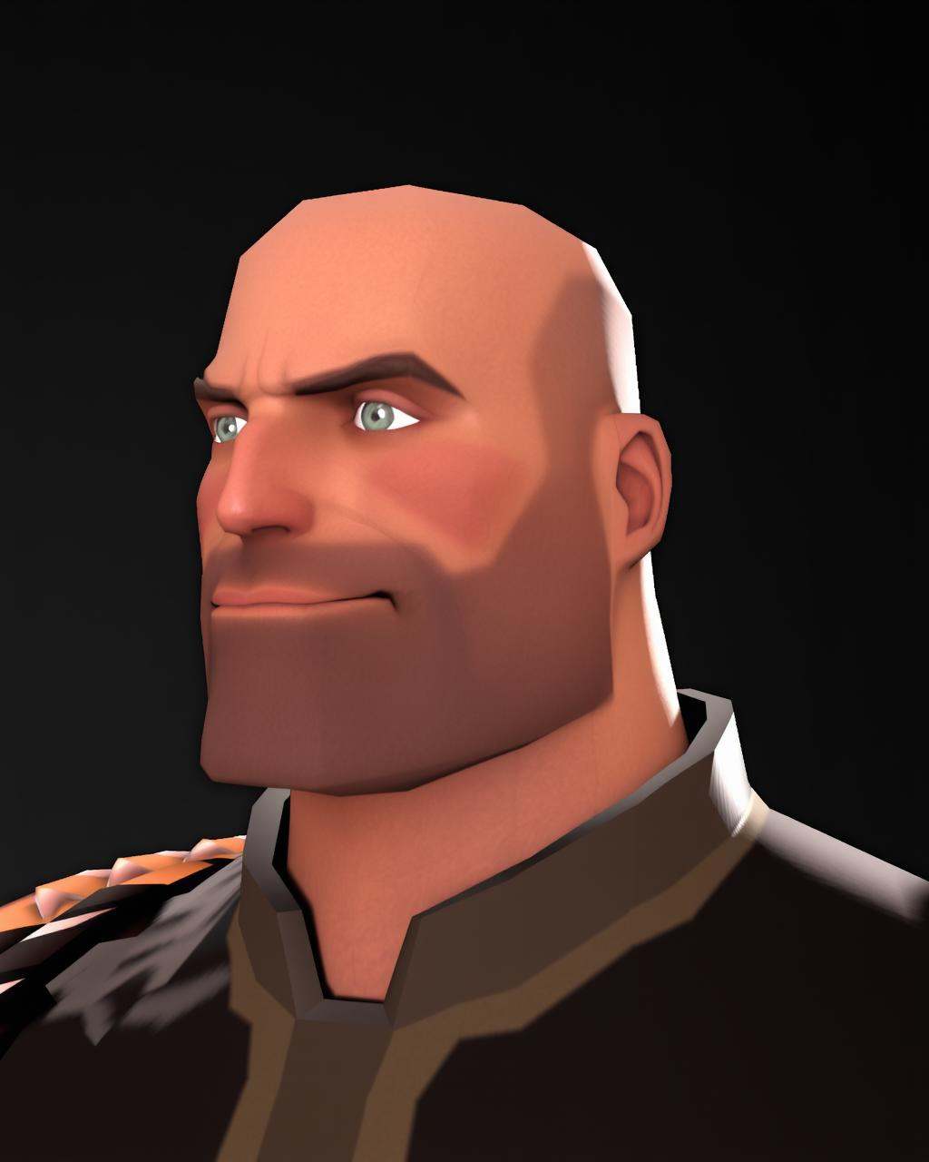 the bald guy from team fortress 2tf2heavy on Tensor.Art