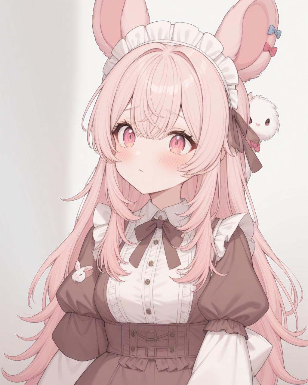 pipchilla,  rabbit girl,  rabbit ears on Tensor.Art