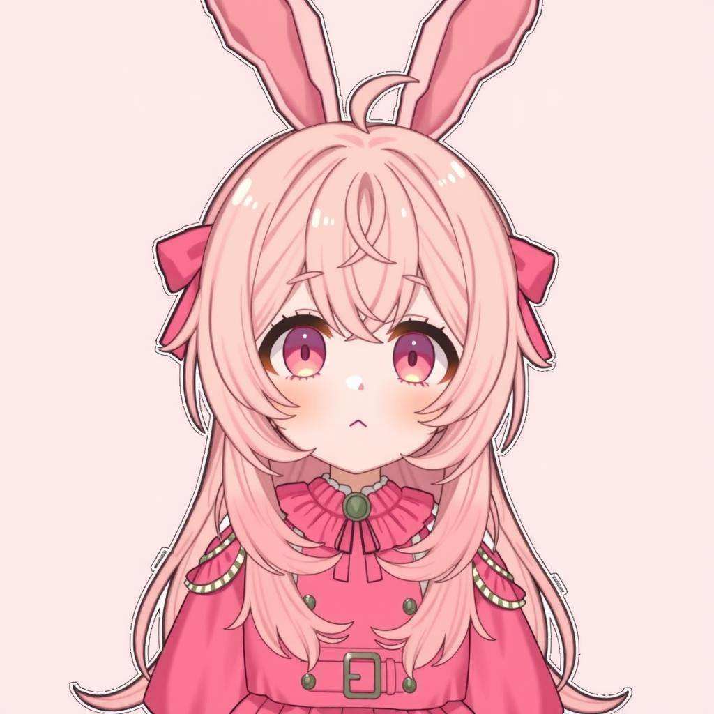 pippa,  virtual youtuber,  rabbit girl on Tensor.Art