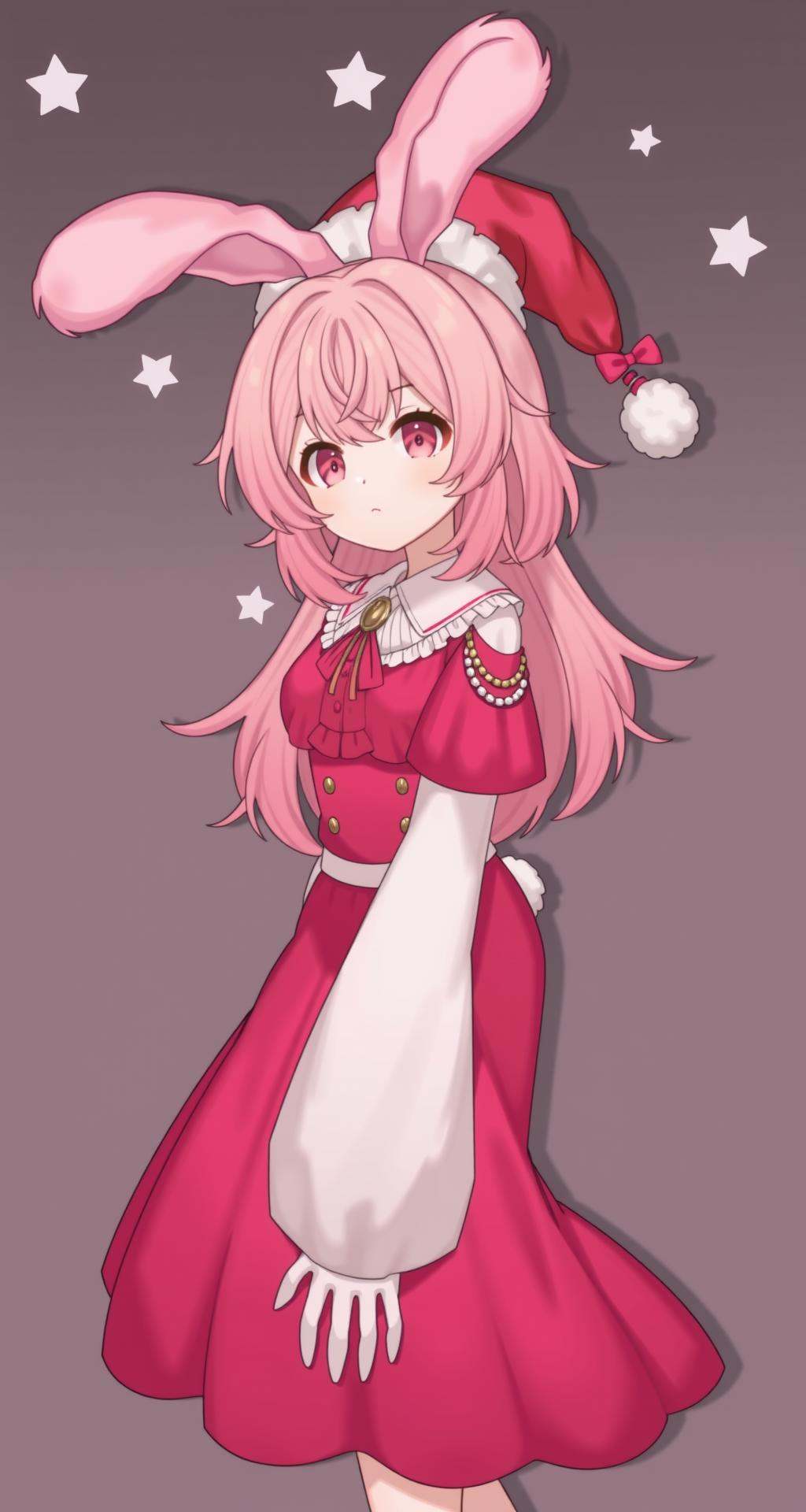 pippa,  bunny girl,  pink hair on Tensor.Art