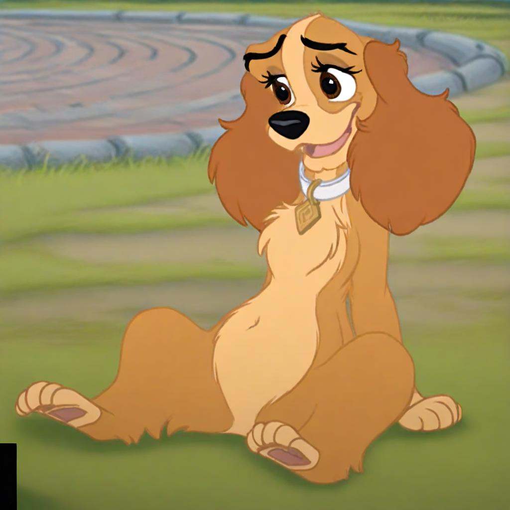 danielle,  disney,  dog on Tensor.Art