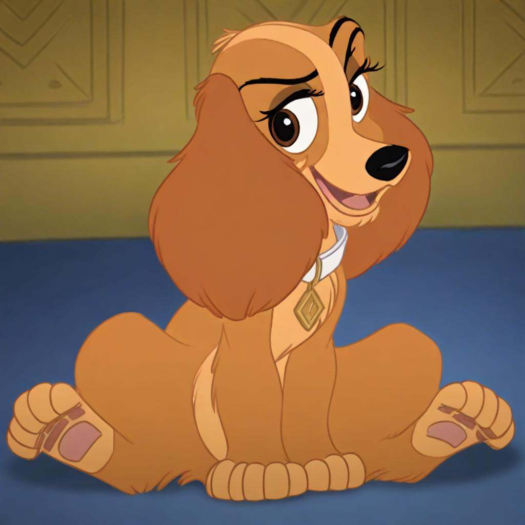 danielle,  disney,  dog on Tensor.Art