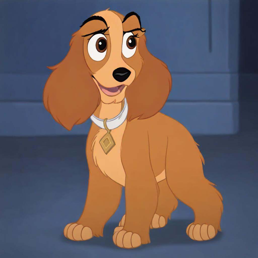 danielle,  disney,  dog on Tensor.Art