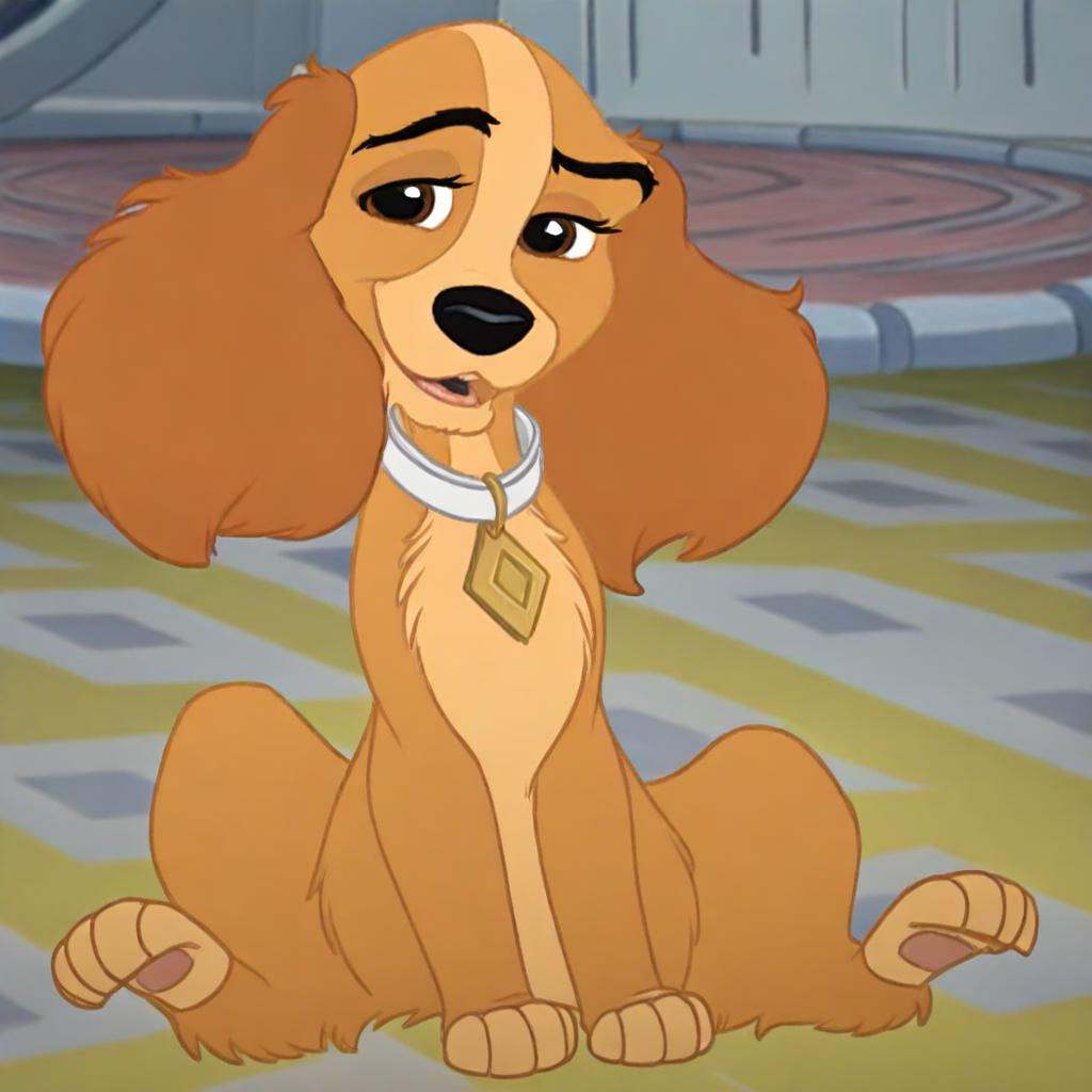 danielle,  disney,  dog on Tensor.Art