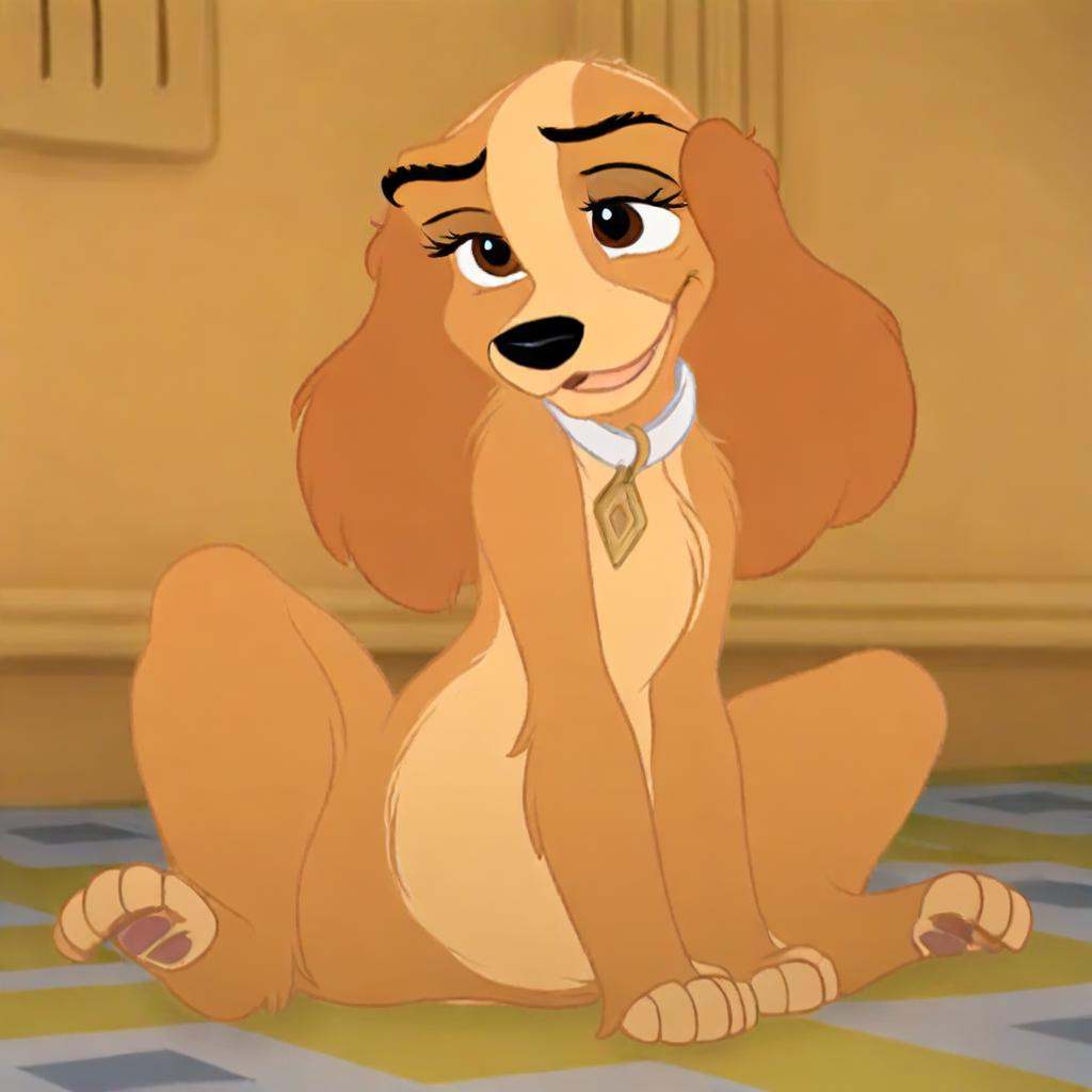 danielle,  disney,  dog on Tensor.Art