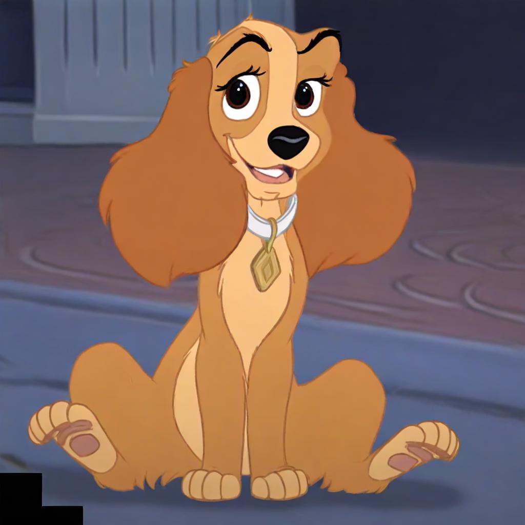 danielle,  disney,  dog on Tensor.Art