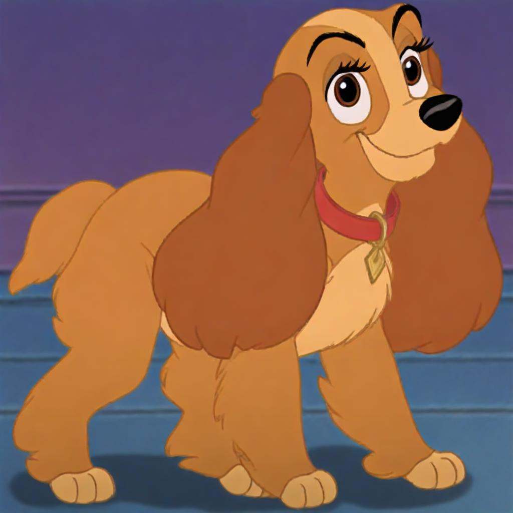 collette,  disney,  dog on Tensor.Art