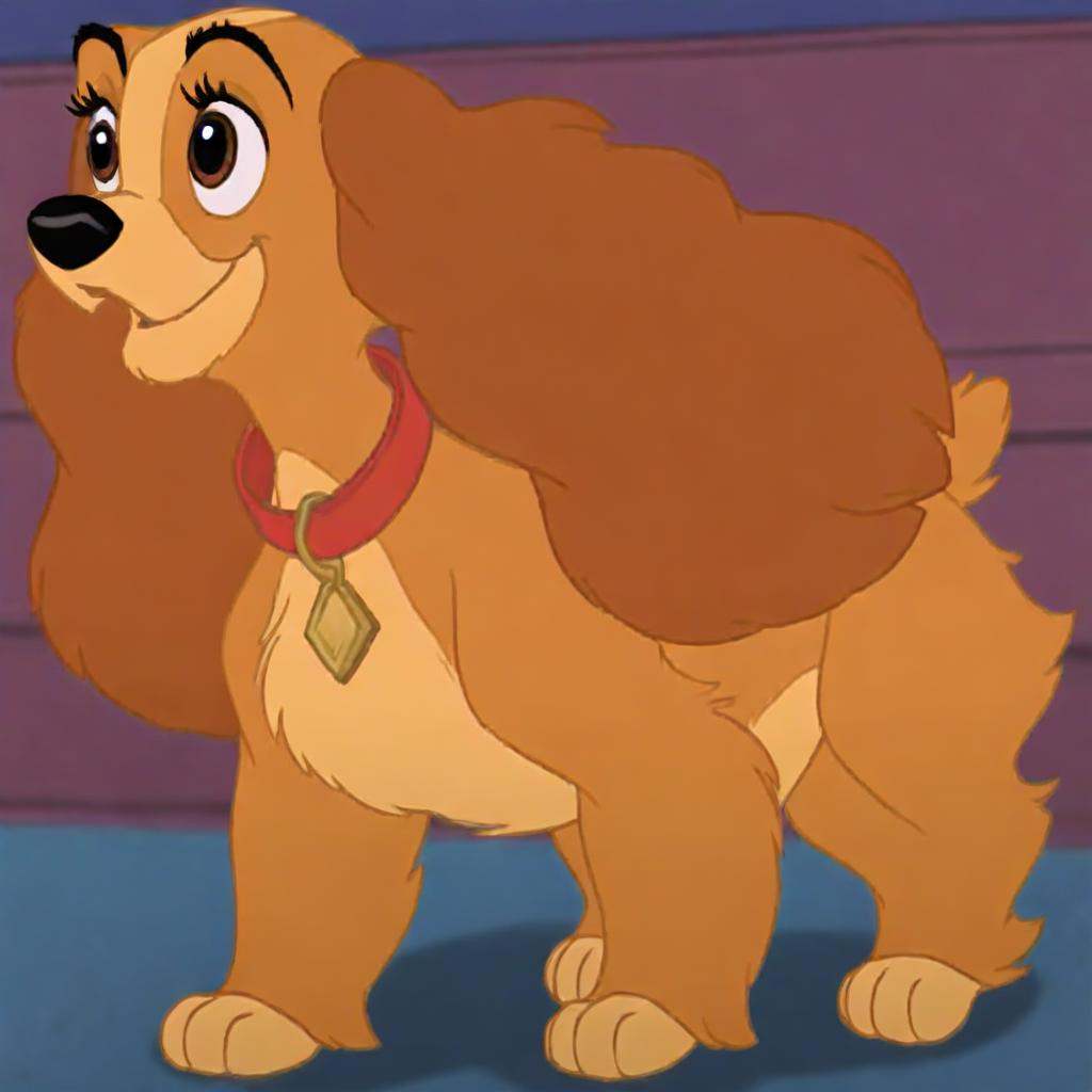 collette,  disney,  dog on Tensor.Art