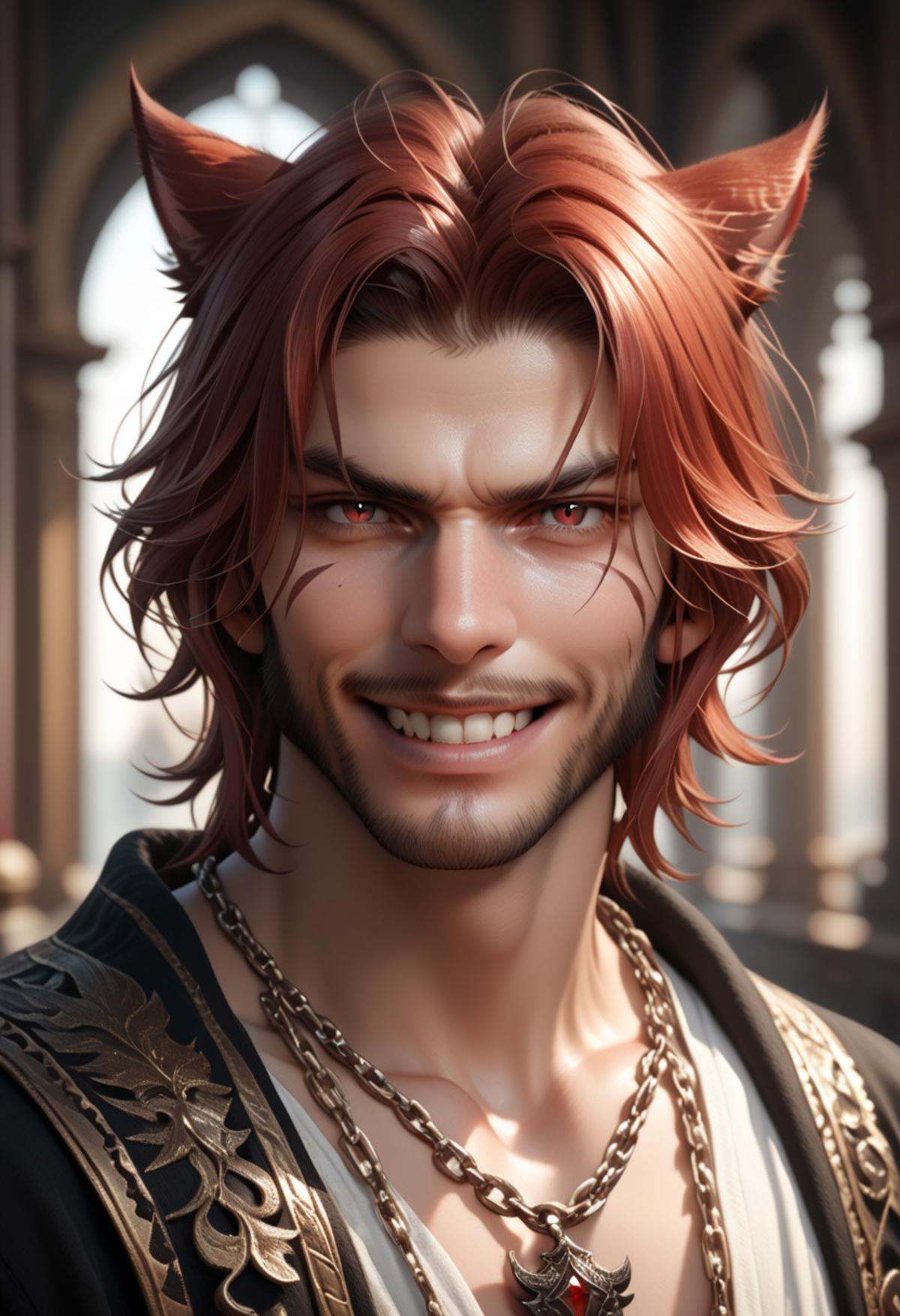 DskMiqo,  1boy,  animal ears on Tensor.Art
