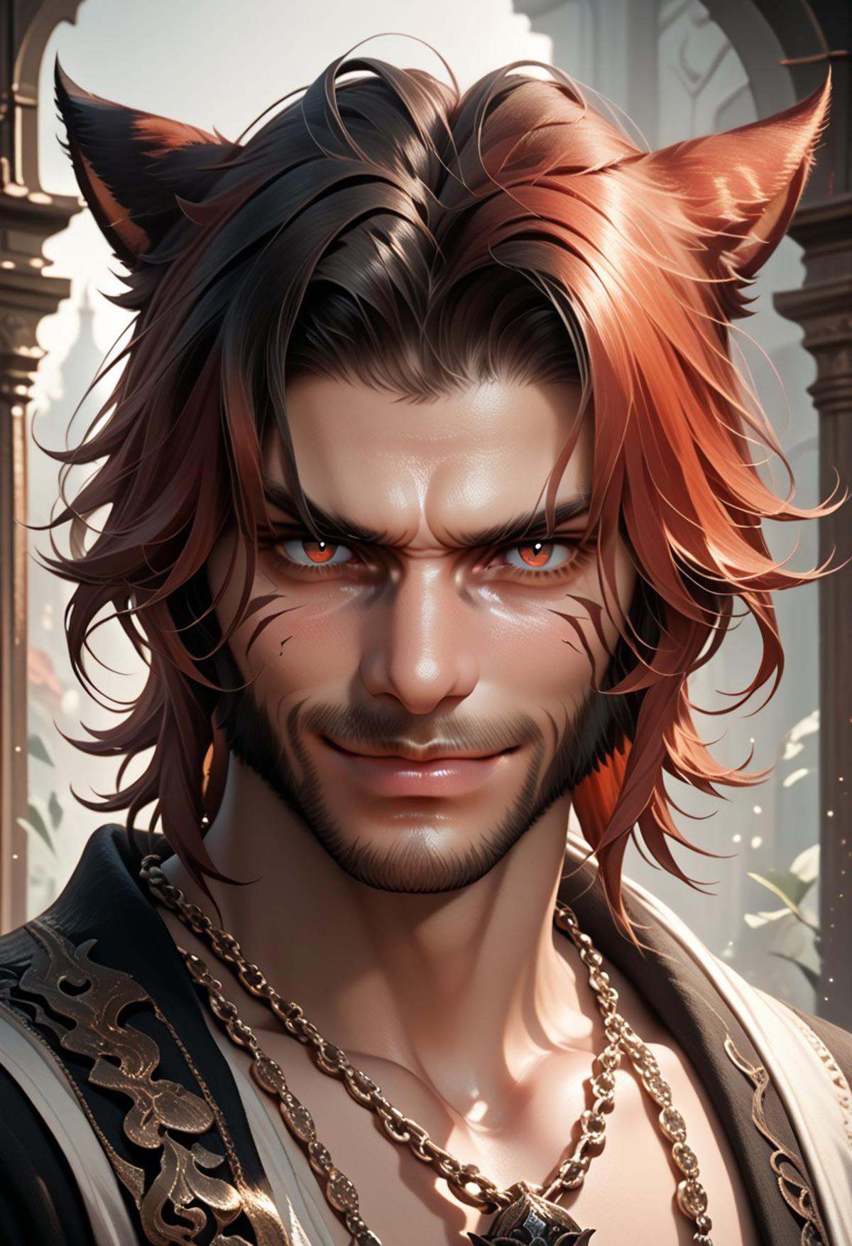 DskMiqo,  1boy,  animal ears on Tensor.Art