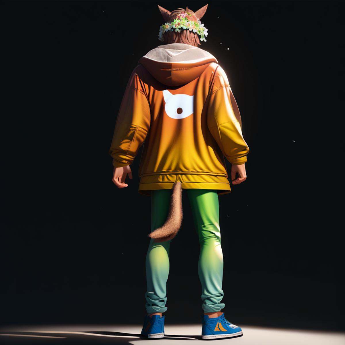 DskMiqo,  1boy,  animal ears on Tensor.Art
