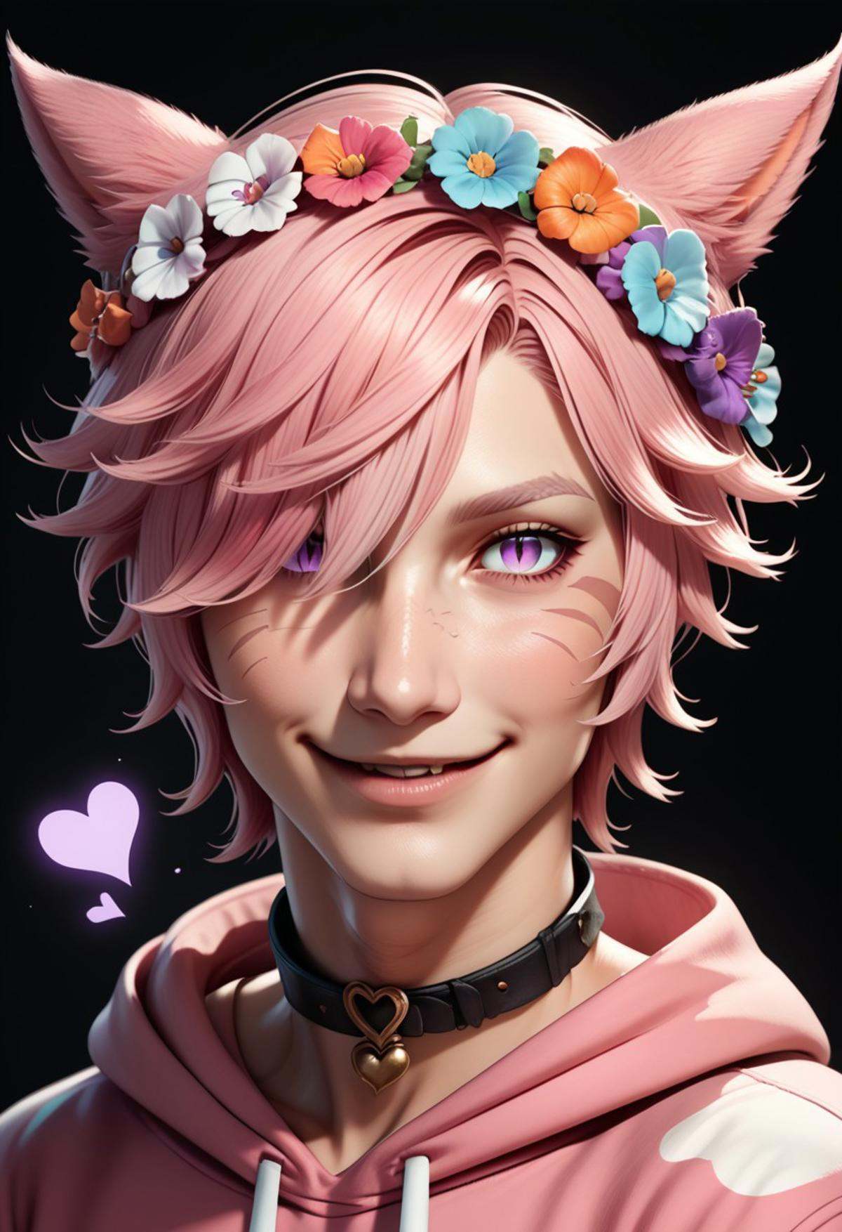 DskMiqo,  1boy,  animal ears on Tensor.Art