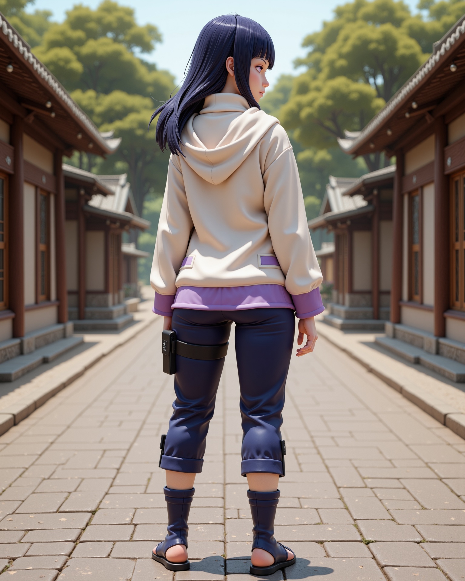 -looking at viewer,  outdoors daylight,  a 20 year old ***** mature woman.3d CGI Style on Tensor.Art