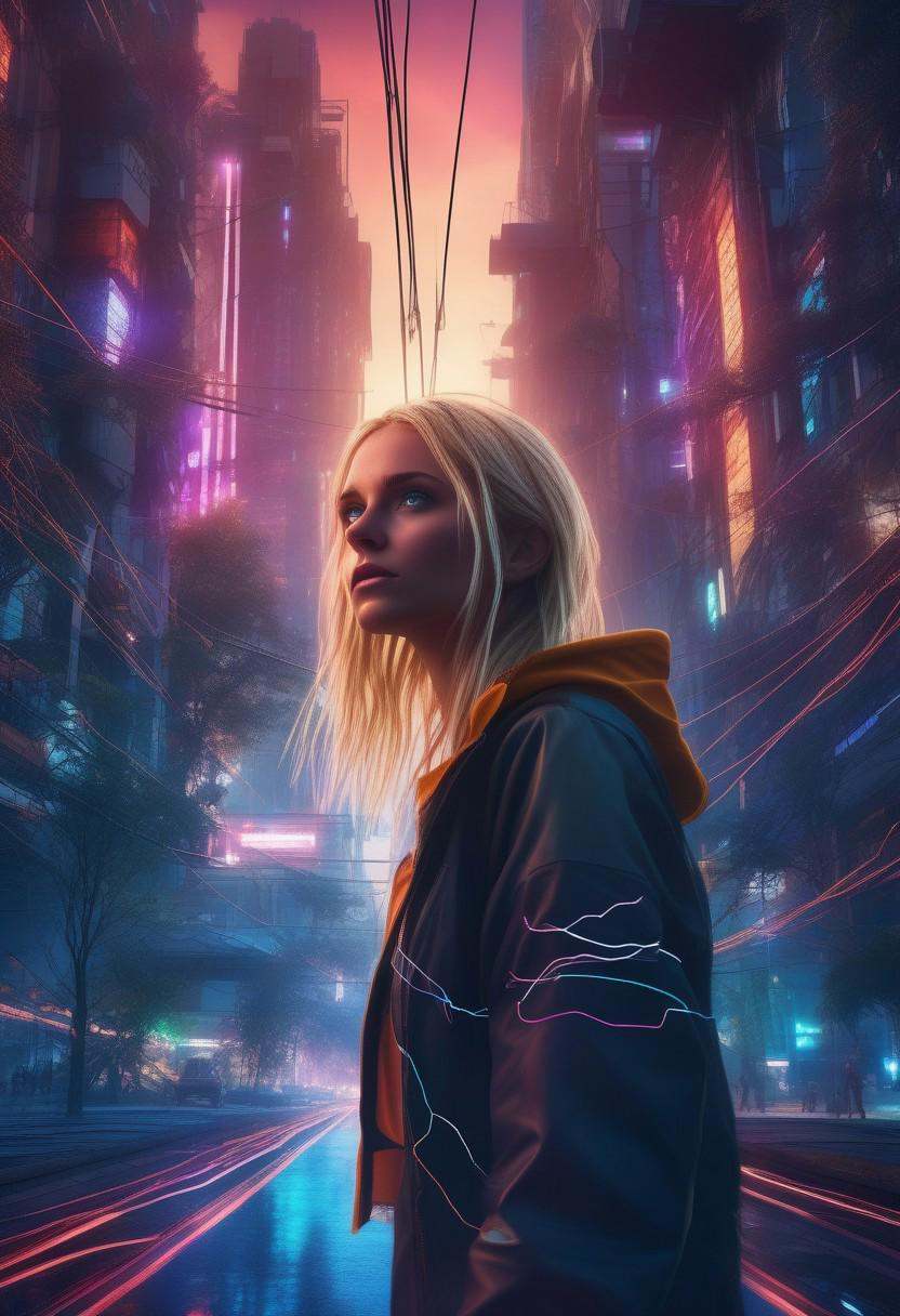1girl,  solo,  blonde hair on Tensor.Art