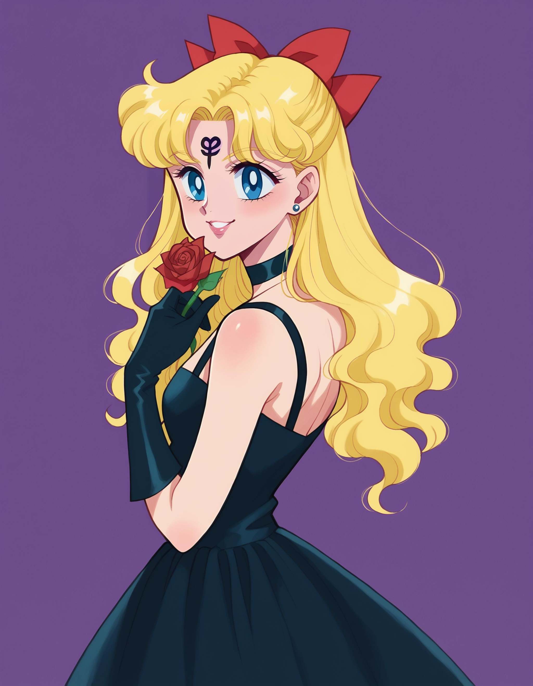 Naoko Takeuchi Style,  1girl,  solo on Tensor.Art