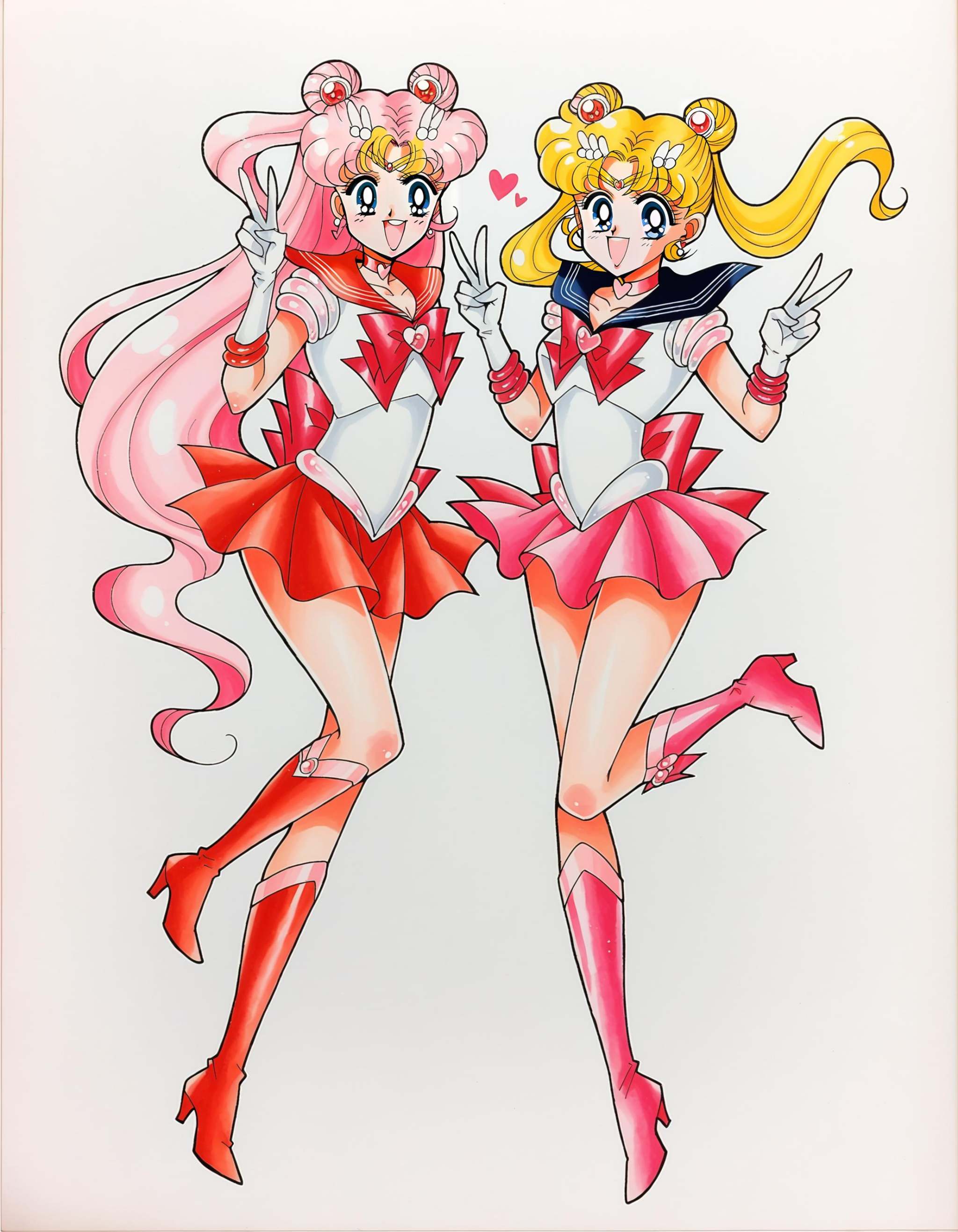 Naoko Takeuchi Style,  long hair,  looking at viewer on Tensor.Art