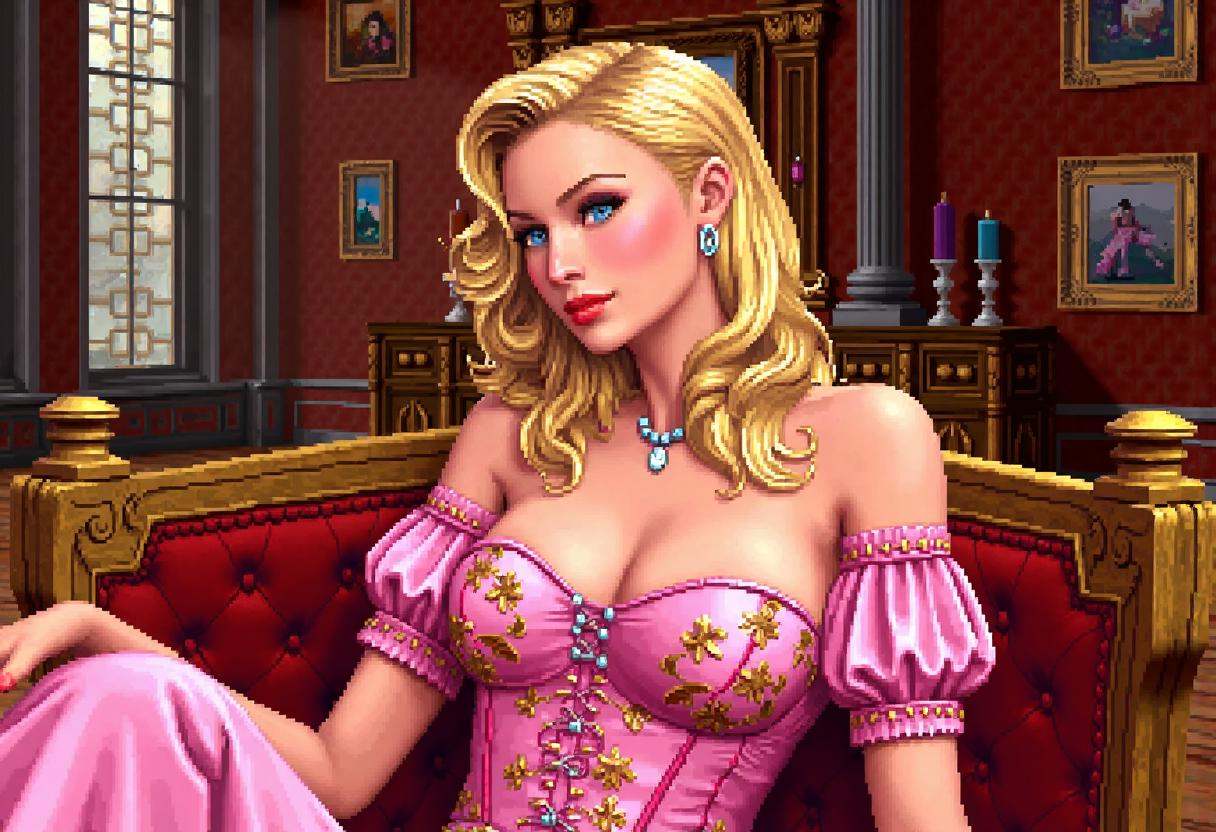 Retro 16-bit screenshot from a 16BITGAME pixelated game,  ,  Explosive turn-based RPG scene in 16-bit video game style on...