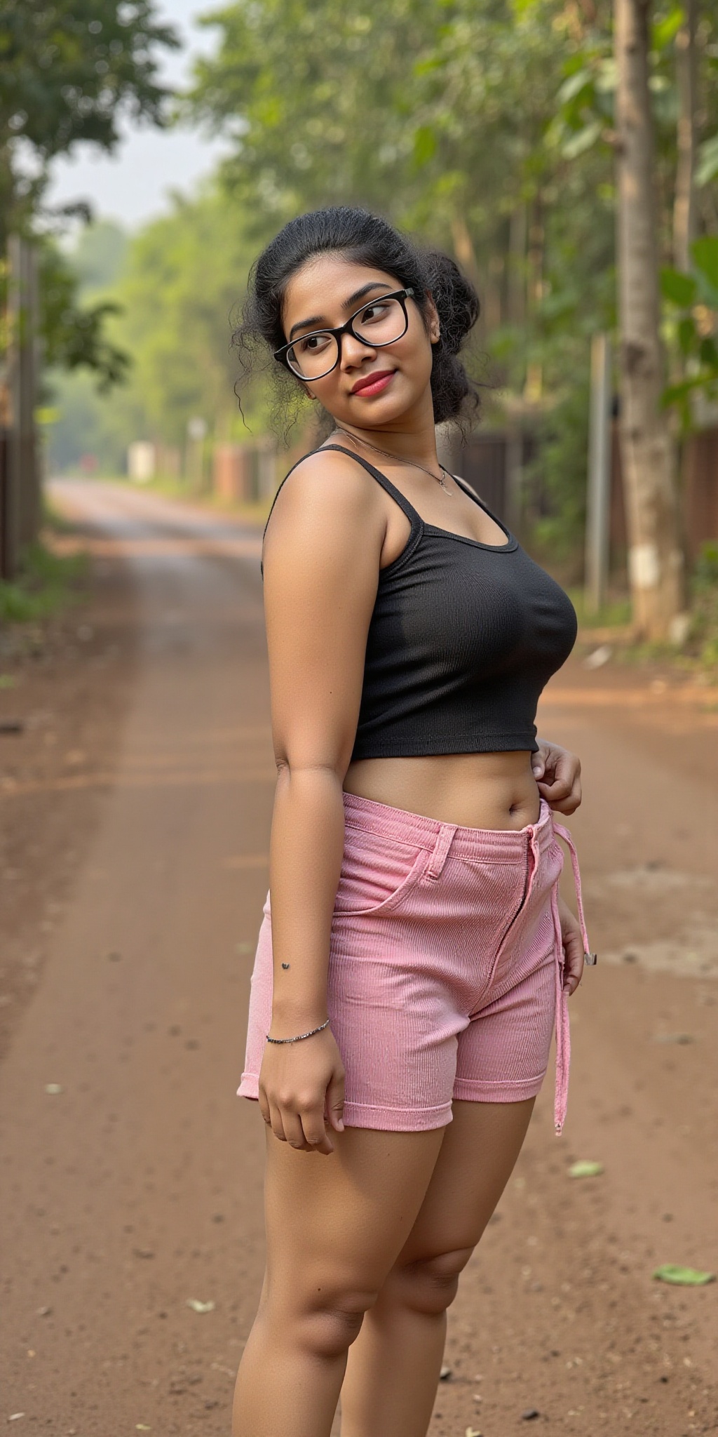 Indian woman,  mobile photography,  realistic on Tensor.Art