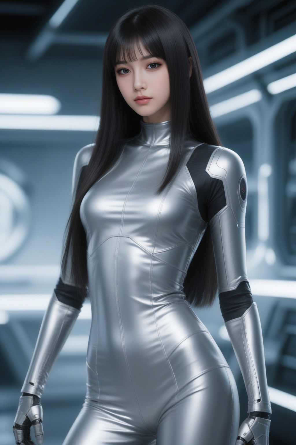 1girl,  solo,  long hair on Tensor.Art