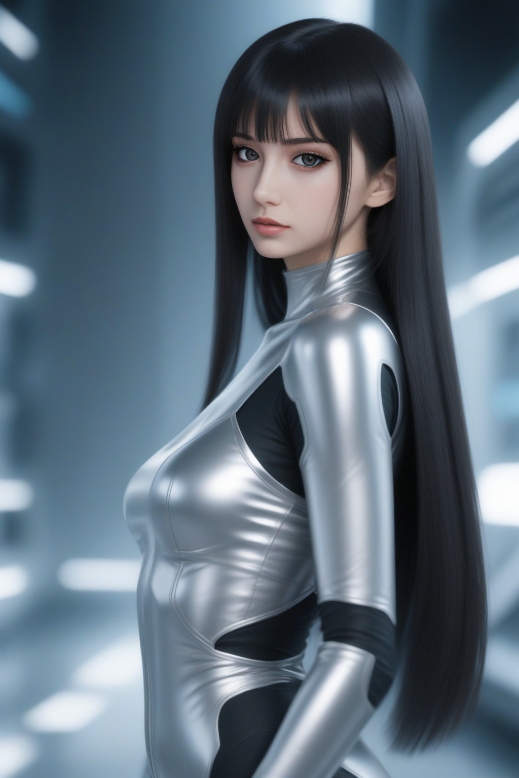 1girl,  solo,  long hair on Tensor.Art