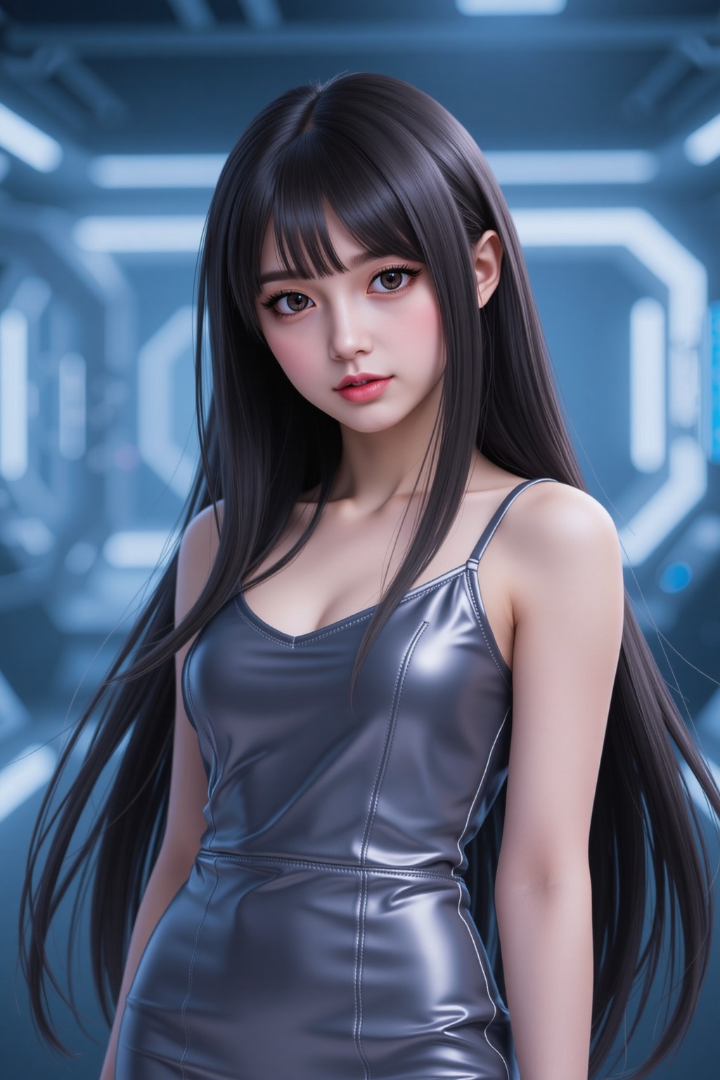 1girl,  solo,  long hair on Tensor.Art