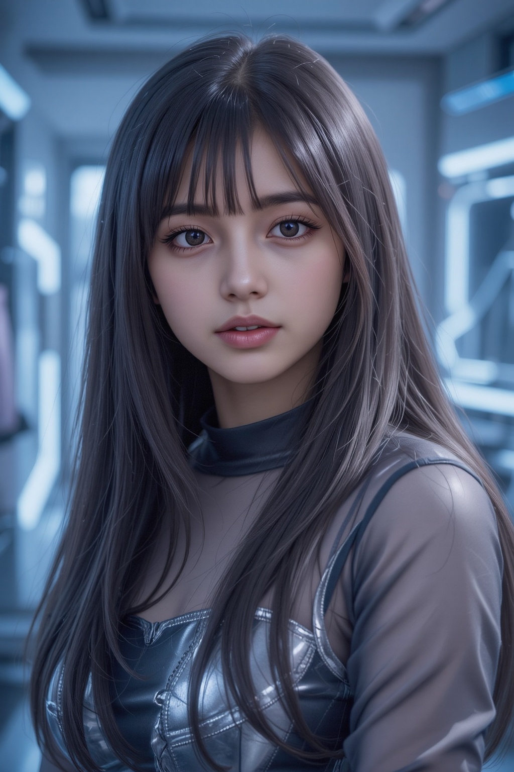 1girl,  solo,  long hair on Tensor.Art