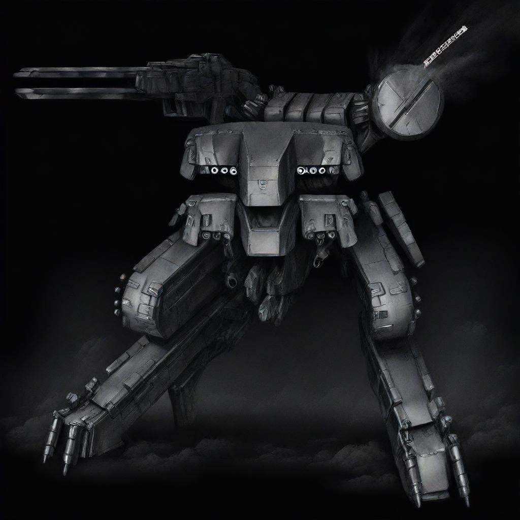 black background,  mechanical legs,  mgrex on Tensor.Art