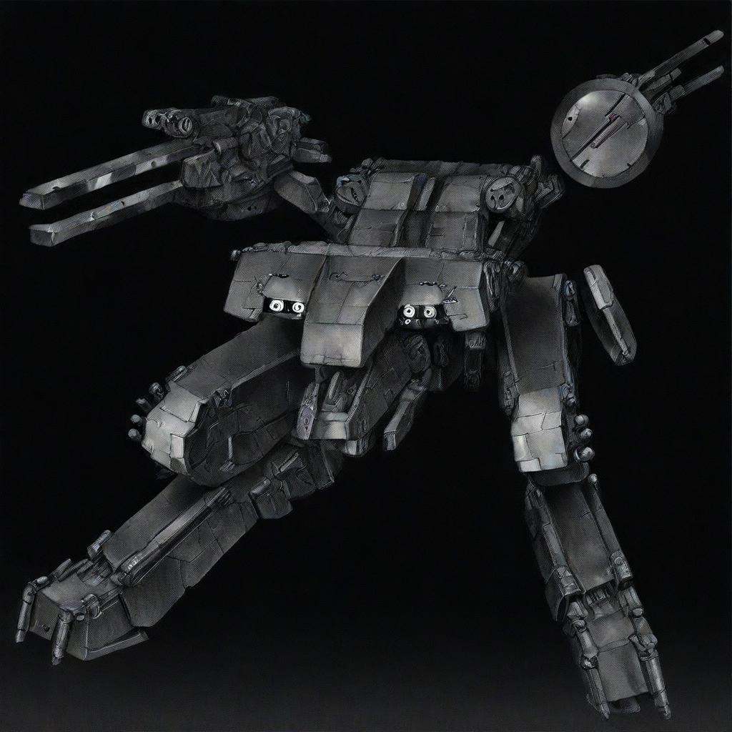 black background,  mechanical legs,  mgrex on Tensor.Art