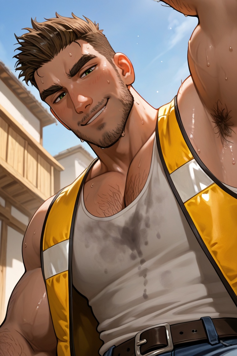 expressive manly face,  shadow,  dynamic angle on Tensor.Art