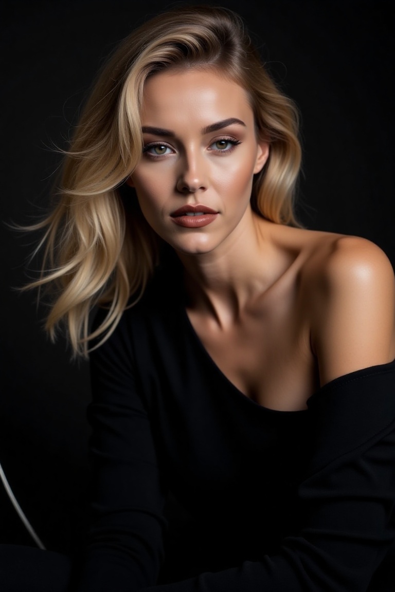 a stunning young fashion model,  20yo,  femme fatale on Tensor.Art