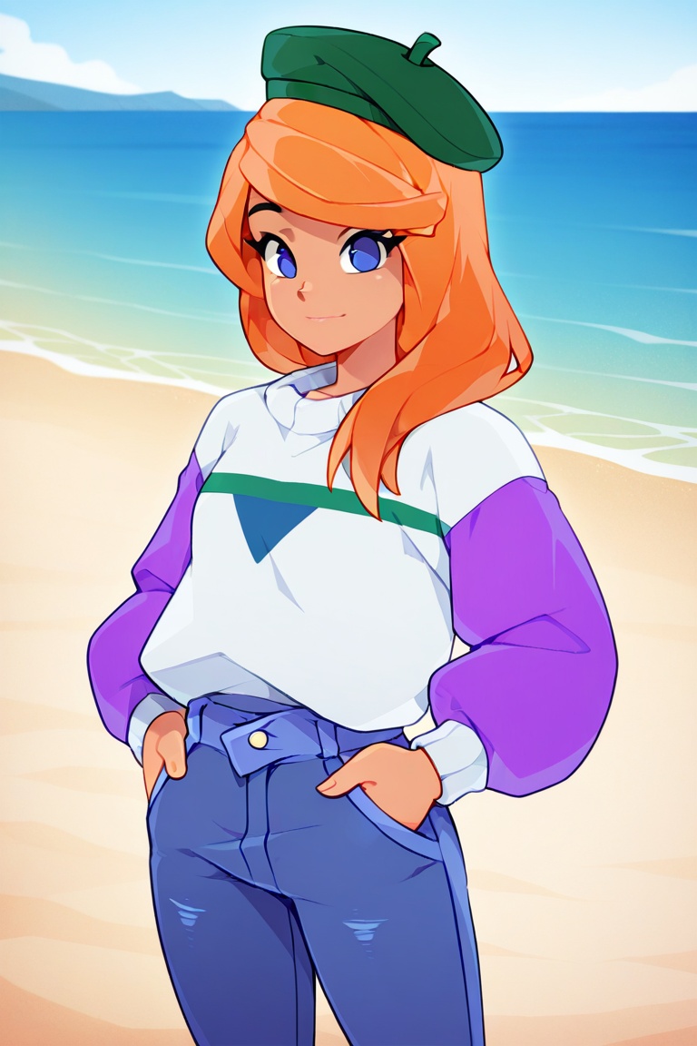beach,  ocean,  day on Tensor.Art