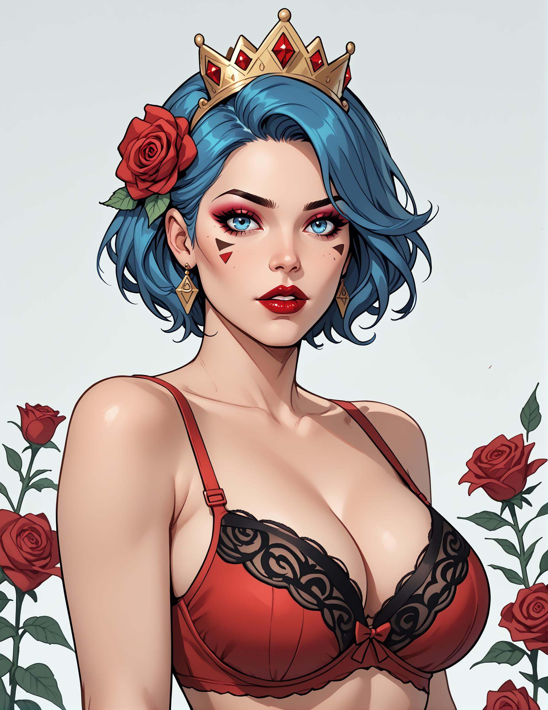 PonyXLV6_Scores,  1girl,  breasts on Tensor.Art
