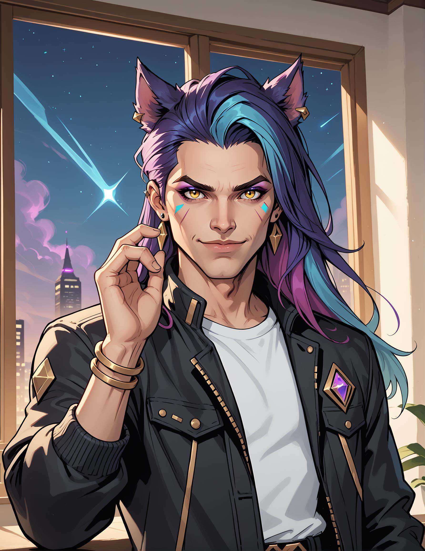 PonyXLV6_Scores,  jewelry,  yellow eyes on Tensor.Art