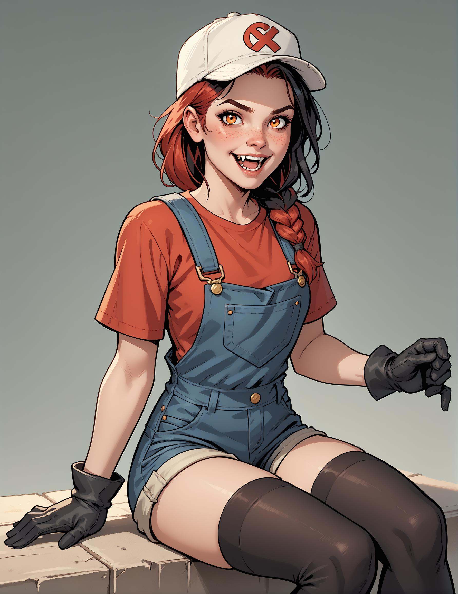 PonyXLV6_Scores,  1girl,  gloves on Tensor.Art