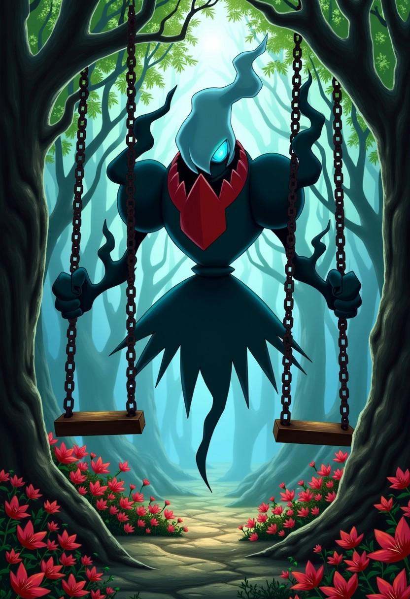 A lucious forest once giving joy,  now stands in eerie silence. Swings creak as if whispering past joy,  now rusted and wr...