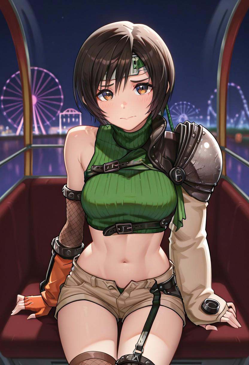 masterpiece,  best quality,  Yuffie_Default on Tensor.Art