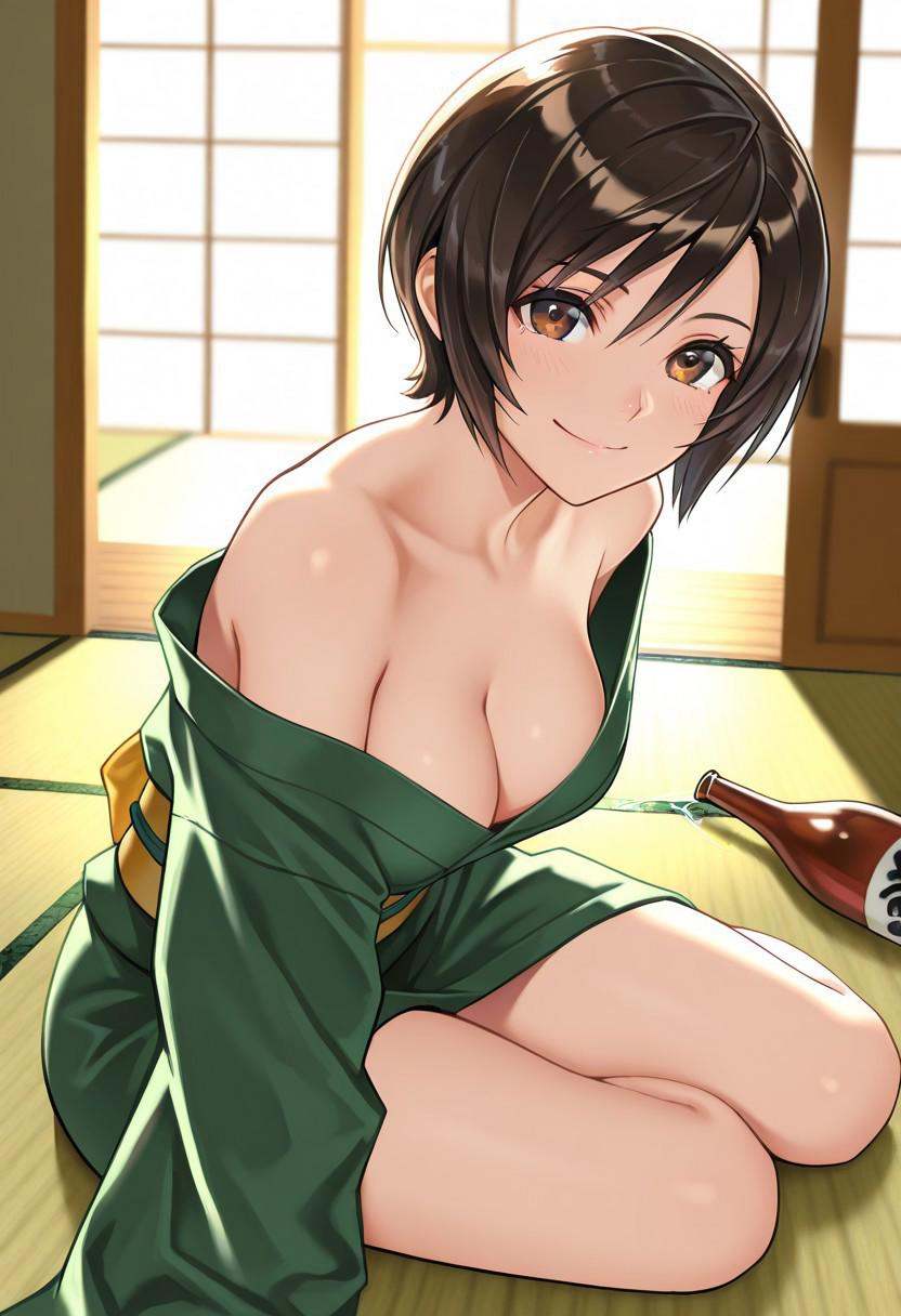 masterpiece,  best quality,  Yuffie_FF7 on Tensor.Art