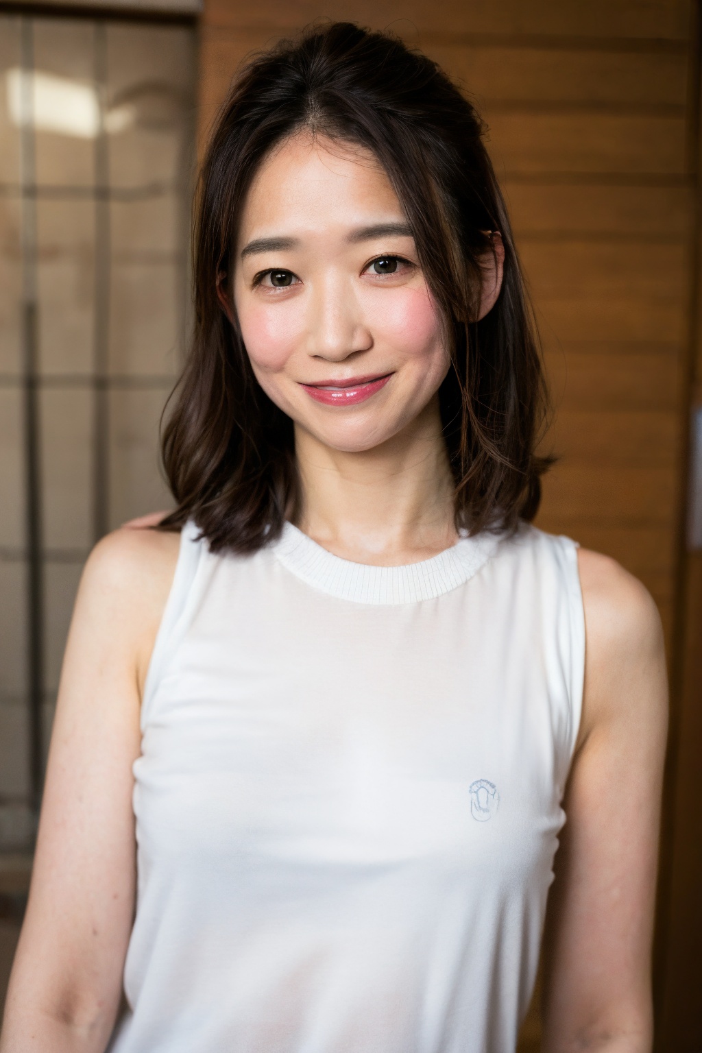at japanese living,  fit shirt,  sleeveless on Tensor.Art
