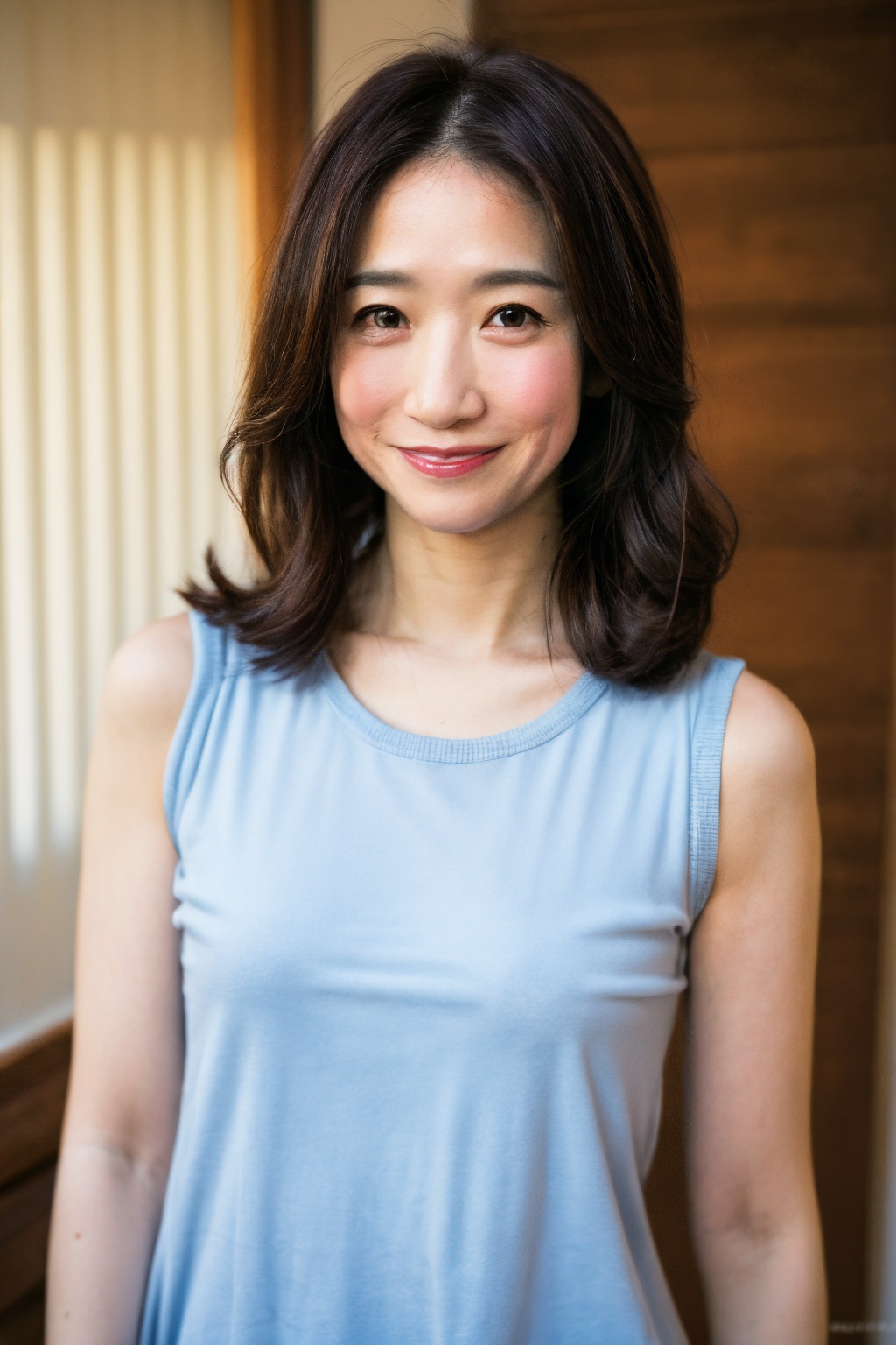 at japanese living,  fit shirt,  sleeveless on Tensor.Art