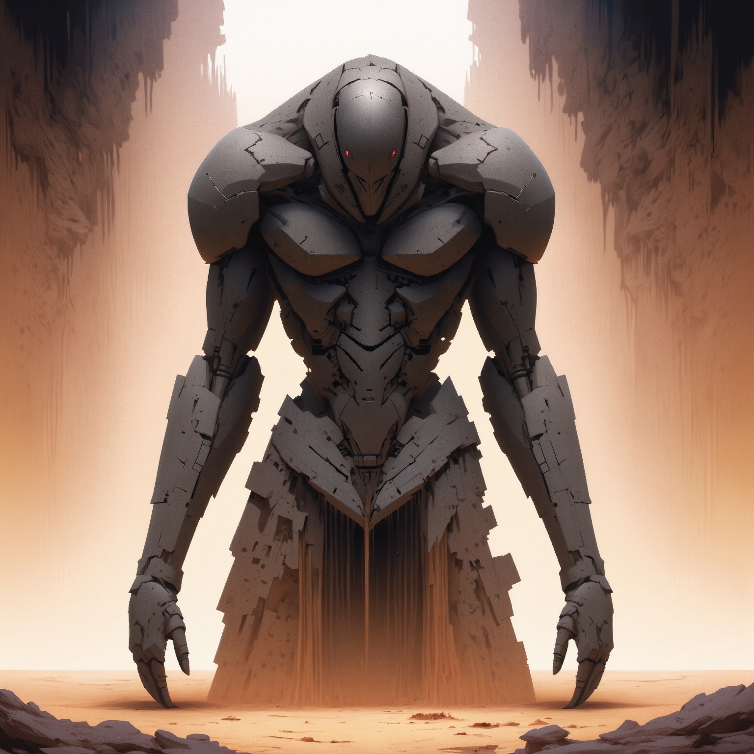 m0nm45m0n style,  The image depicts a colossal,  ancient on Tensor.Art