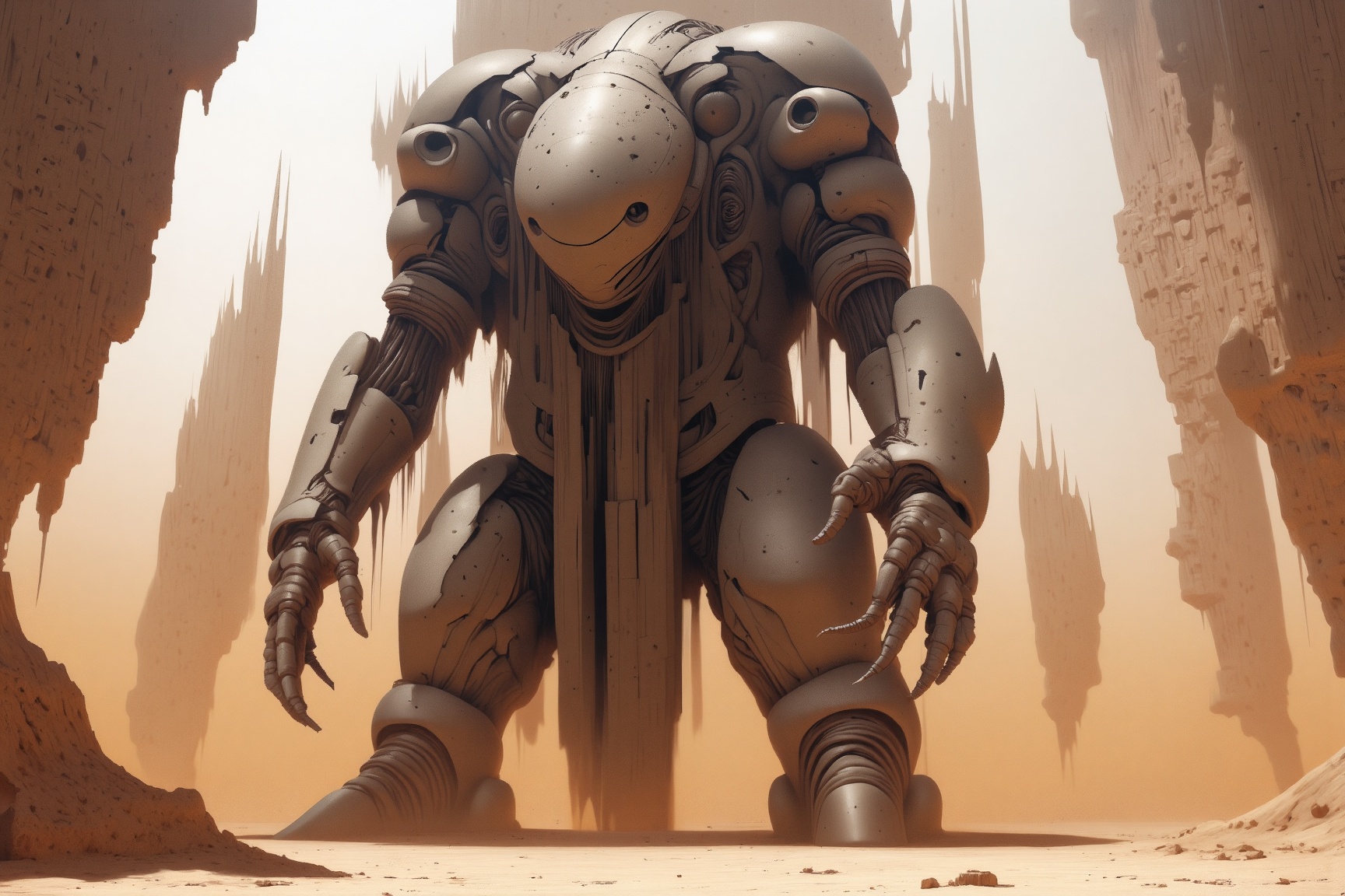 m0nm45m0n style,  The image depicts a colossal,  ancient on Tensor.Art