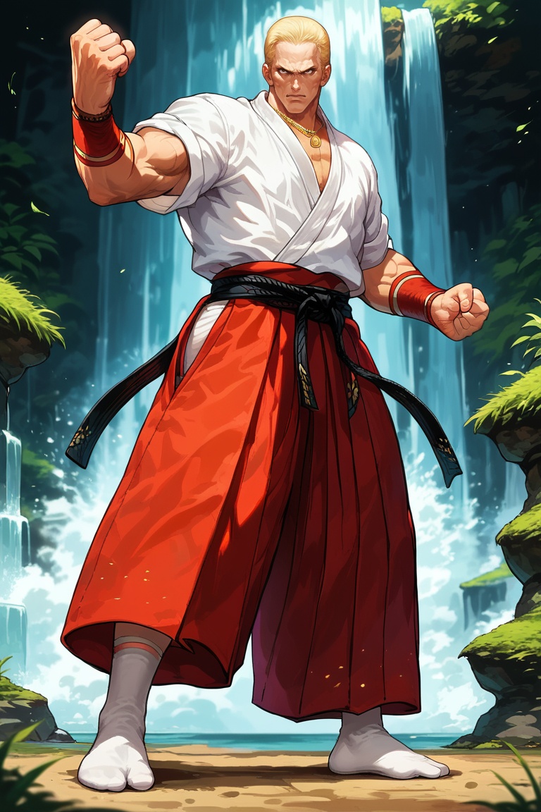muscular male,  ,  Geese_Howard on Tensor.Art