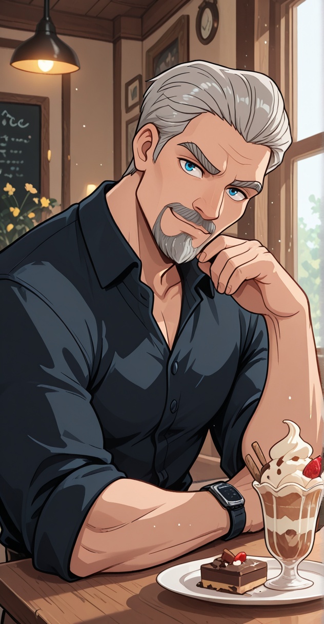 dynamic pose,  manly. toned male,  solo on Tensor.Art