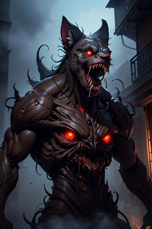 (masterpiece),  best quality,  Monster on Tensor.Art