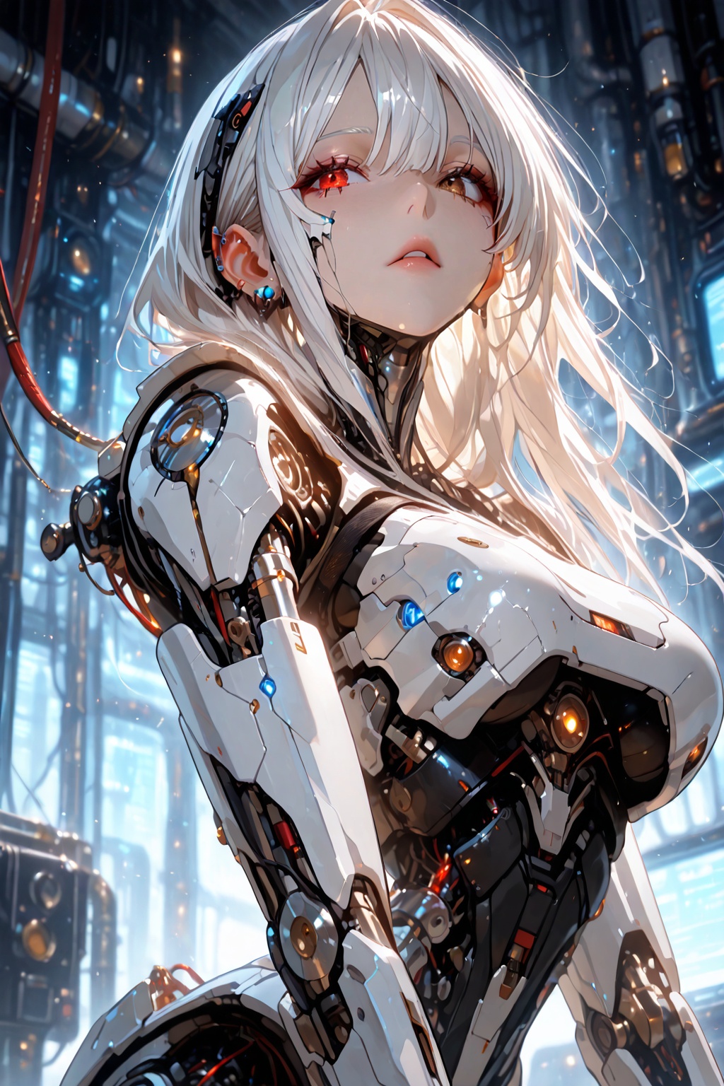 One girl,  Solo,  Long hair on Tensor.Art